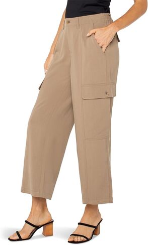 ليفربول نساء البضائع Hi-Rise Curgo Crop Straight Pant 26 " in Saudi Arabia