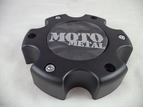 Moto Metal MO909B6139YB Flat Black Wheel Center Caps (1 CAP) in Saudi Arabia