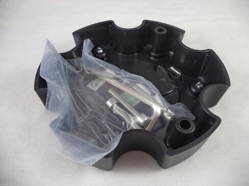 Moto Metal MO909B6139YB Flat Black Wheel Center Caps (1 CAP) in Saudi Arabia