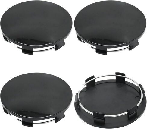 4Pcs 83MM ABS Black Car Wheel Center Caps for Cadillac Escalade 2015-2021, Chevrolet Avalanche 1500 2008-2013, GMC Canyon 2004-2021 in Saudi Arabia