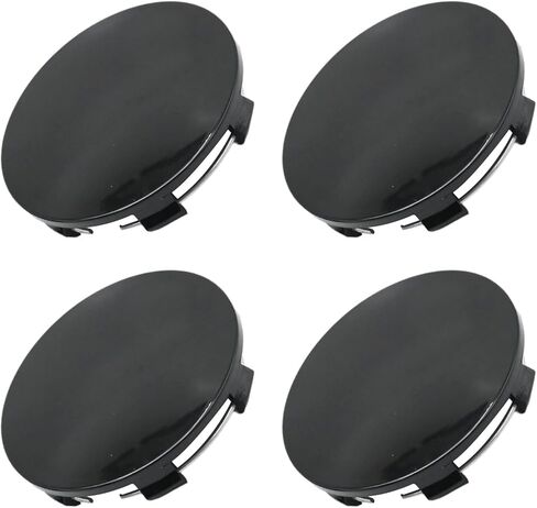 4Pcs 83MM ABS Black Car Wheel Center Caps for Cadillac Escalade 2015-2021, Chevrolet Avalanche 1500 2008-2013, GMC Canyon 2004-2021 in Saudi Arabia