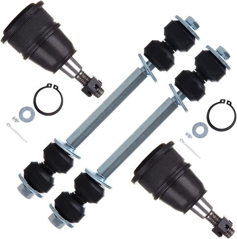 SCITOO 4-PC SET Suspension Kit Fit For Chevrolet Express 2500 Express 3500 Express 4500 For GMC Savana 2500 Savana 3500 Savana 4500 Sway Bar End Link, Upper Ball Joint in Saudi Arabia