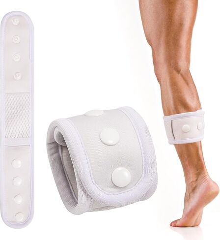 Ankle Band Fitness Pedometer for Men&Women,Compatible with Fitbit Flex 2/One/Zip/Charge 2 3/Alta HR or Garmin Vivofit/2/3/4/JR Fitness Tracker,Adjustable Breathable Sport Ankle Band in Kuwait
