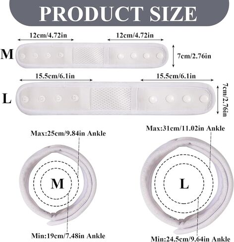 Ankle Band Fitness Pedometer for Men&Women,Compatible with Fitbit Flex 2/One/Zip/Charge 2 3/Alta HR or Garmin Vivofit/2/3/4/JR Fitness Tracker,Adjustable Breathable Sport Ankle Band in Kuwait