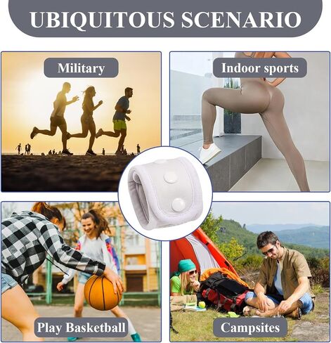 Ankle Band Fitness Pedometer for Men&Women,Compatible with Fitbit Flex 2/One/Zip/Charge 2 3/Alta HR or Garmin Vivofit/2/3/4/JR Fitness Tracker,Adjustable Breathable Sport Ankle Band in Kuwait
