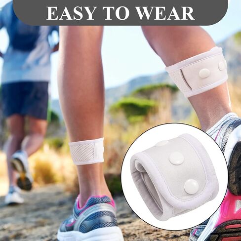 Ankle Band Fitness Pedometer for Men&Women,Compatible with Fitbit Flex 2/One/Zip/Charge 2 3/Alta HR or Garmin Vivofit/2/3/4/JR Fitness Tracker,Adjustable Breathable Sport Ankle Band in Kuwait
