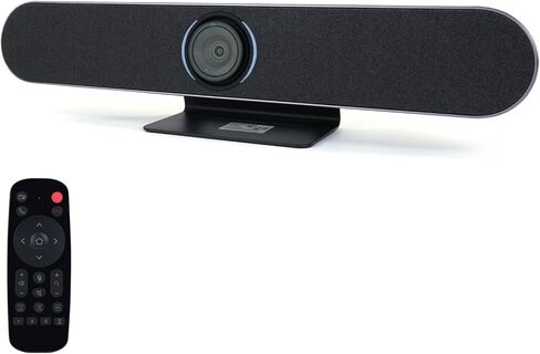 كاميرا غرفة الاجتماعات Retekess TC201، كاميرا مؤتمرات فيديو 4K PTZ، مصفوفة 4 ميكروفون، تقنية معالجة 3A - تقليل ضوضاء الخلفية، إطار تلقائي 120 درجة Ai، USB 2.0/3.0، Hdmi، لاسلكي in Kuwait