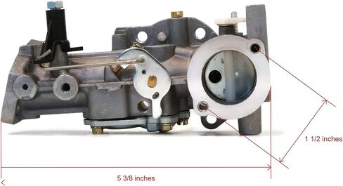 The ROP Shop Carburetor with Gaskets & Plug for Briggs & Stratton 135297, 136202, 136212 5 HP in Saudi Arabia