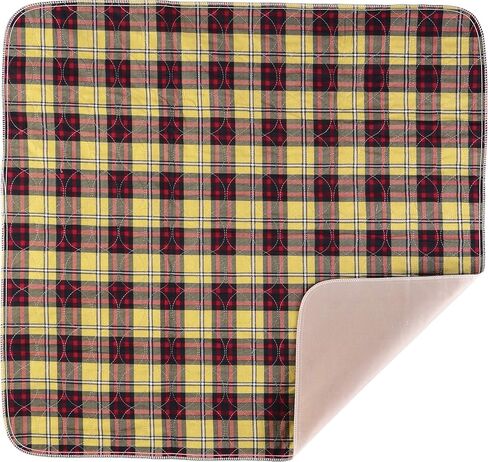 NOVA Medical Products Waterproof Reusable Underpad with 100% Cotton Skin Soft Top Layer, Washable Incontinence Bed and Surface Overlay, Super Absorbent, 18â€ x 18â€ in Kuwait