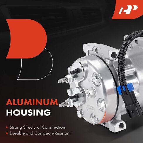 مكيف الهواء A-premium ضاغط AC مع القابض متوافق مع Kenworth T660 2015-2016 ، T680 2015-2016 ، T880 2015-2016 & PETERBILT 365 2015-2016 ، 367 2015-2016 ، 388-2015 ، 389 ، 567 ، 579 ، 587 ، 587 in Saudi Arabia