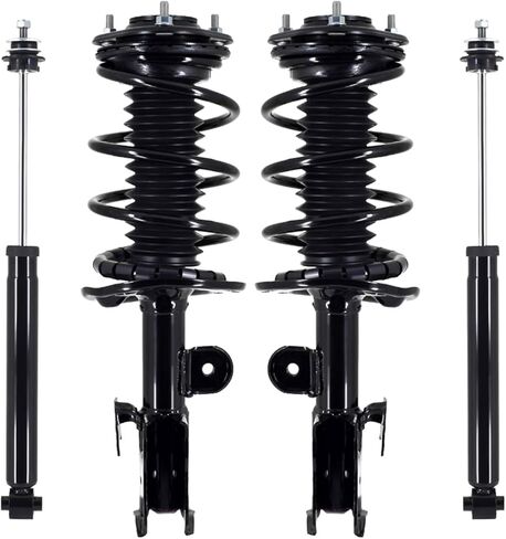 PM Auto Front - Rear Quick Complete Strut-Coil Spring-Shock For 2010-2015 Toyota Prius in Saudi Arabia