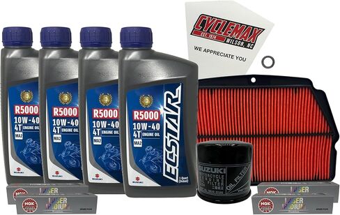 Standard Tune Up Kit with Spark Plugs compatible with 2008-2021 Suzuki GSX1300R Hayabusa in Saudi Arabia
