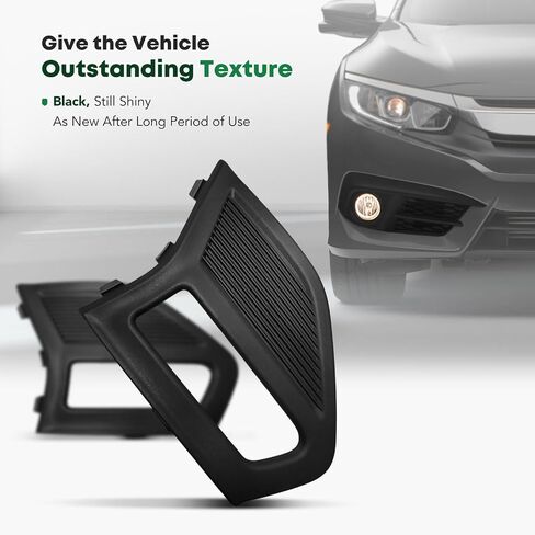 YHTAUTO Fog Light Bezel Fits Ford Fusion 2019-2020 Front Bumper Fog Light Cover Trim Right Passenger in Saudi Arabia