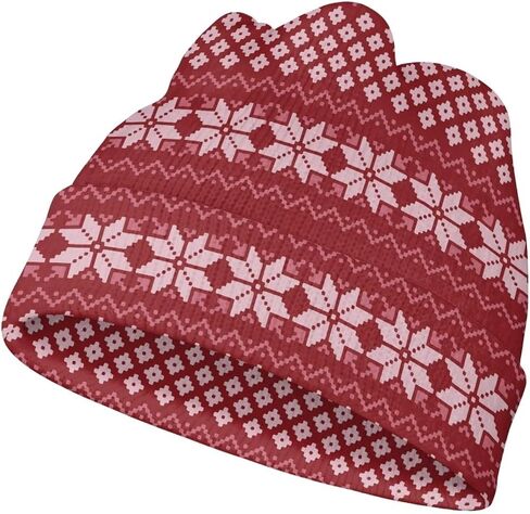 Suobstales Knit Beanie Hats for Women Men Knitted Cuffed Skull Cap Fall Winter Warm Hat in Kuwait