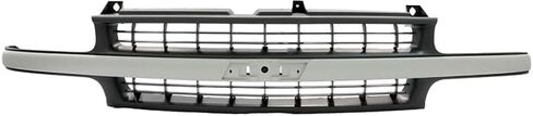 لعام 1999 2000 2001 2002 2003 2004 2005 2006 Chevrolet Chevy Silverado 1500 2500 2000-2006 Tahoe Grille Grille Assembly Gray Center Bar in Kuwait