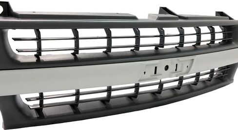لعام 1999 2000 2001 2002 2003 2004 2005 2006 Chevrolet Chevy Silverado 1500 2500 2000-2006 Tahoe Grille Grille Assembly Gray Center Bar in Kuwait