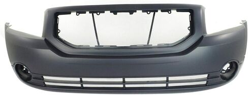 FitParts Compatible With Front Bumper Cover 2007-2012 Dodge Caliber SE SXT Express Heat Mainstreet Rush Uptown R/T Hatchback 07-12. New, Primed With Fog Light Holes. CH1000870 5183394AE in Saudi Arabia