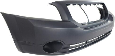 FitParts Compatible With Front Bumper Cover 2007-2012 Dodge Caliber SE SXT Express Heat Mainstreet Rush Uptown R/T Hatchback 07-12. New, Primed With Fog Light Holes. CH1000870 5183394AE in Saudi Arabia
