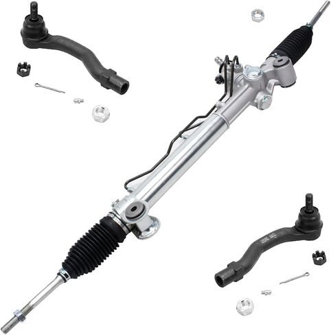 Detroit Axle - Front Steering Rack & Pinion Kit for 2002-2003 Toyota Camry Lexus ES300 Power Steering Rack & Pinion 2 Outer Tie Rod End Links Replacement in Saudi Arabia