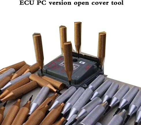 Car Cover Cover Open Tool ، Car Ecu Cover Cover Cover Adext Tool Fit for KTAG/KESS V2 GALLETTO 4/FGTECH V54 (SILVER) in Kuwait