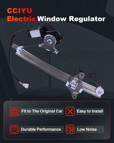 cciyu Power Window Regulator With Motor Replacement for 1992-1996 for Toyota Camry Rear Left Driver Side in Saudi Arabia