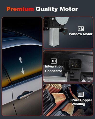 Cciyu Power Window منظم مناسبة لعام 2013-2018 لنيسان Altima w/Motor Assembly الجانب الأيمن in Saudi Arabia