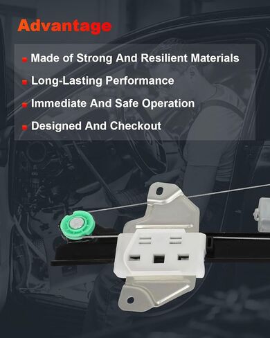 Cciyu Power Window منظم مناسبة لعام 2013-2018 لنيسان Altima w/Motor Assembly الجانب الأيمن in Saudi Arabia