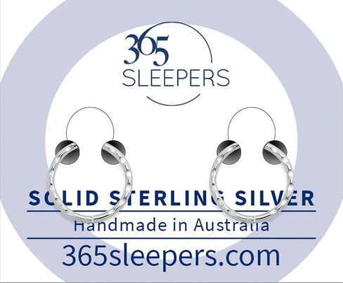 365 Sleepers 925 Solid Sterling Silver Australian Made 8mm - 14 مم مقصورة على أقراط نائمة الأنف الشفاه الحاجز Tragus tragus حلقة النيكل خالية من النيكل. in Kuwait