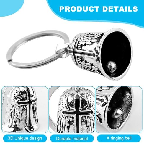 Motorcycle Bells for Bikers Guardians Angel Gremlin Bells, Good Luck Bells & Keyring Drive Safe Pendant in Saudi Arabia