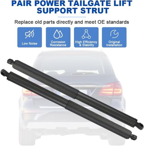 JDMON Rear Left and Right Tailgate Liftgate Power Lift Support Struts Compatible with Mercedes-Benz GL320 2007-2009, GL350 2010-2012, GL450 2007-2012, GL550 2008-2012, Replace 1647400645, 2PC in Saudi Arabia