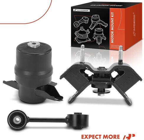 A-Premium 3PCS Engine Motor Mount and Transmission Mount and Torque Strut Mount Kit Compatible with Toyota Camry 1994-1996, Avalon 1995-1996 & Lexus ES300 1994-1996, 3.0L, Automatic Transmission Only in Saudi Arabia