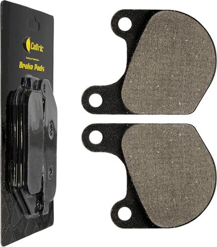 Caltric Front Brake Pads Compatible with Harley Davidson Fxe Fxs 1200 1978 Low Rider 1979 1980 Front Pads in Saudi Arabia