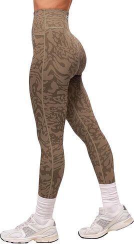 MOOSLOVER Women Seamless High Waisted Compression Leggings Tummy Control Workout Yoga Pants No Front Seam in Saudi Arabia