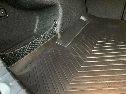 Cargo Liner - Trunk Mat for BMW 3-Series F30 M3 F80 Sedan 2012-2018 – Weather-Resistant Trunk Mats for Cars with Raised Lip – Non-Slip Car Trunk Mat Rubber – Laser Pre-Cut Design in Saudi Arabia