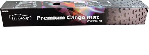 FH Group F16406 Premium Trimmable Rubber Cargo Mat (Black) with Gift- Universal Fit for Cars Trucks and SUVs in Saudi Arabia