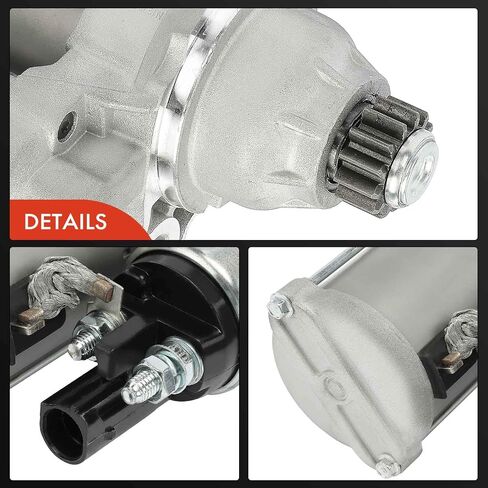 A-Premium Starter Motor Compatible with Volkswagen Jetta 2016-2020/2022-2023, Tiguan 2018-2023, Atlas 2018-2023, GTI 2019/2022-2023, Arteon 2019-2021 & Audi Q3, 12V 1.5kW 13-Teeth Counter Clockwise in Saudi Arabia