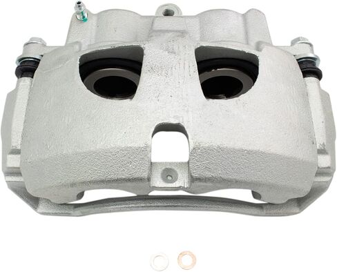 TRQ Brake Caliper Set Compatible with 2009-2010 Dodge Ram 2500 Ram 3500 2012 Ram 1500 2011-2018 2500 3500 in Saudi Arabia