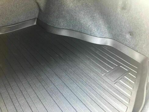 Cargo Liner - Trunk Mat for Honda Accord Sedan & Coupe 2013-2017 – Weather-Resistant Trunk Mats for Cars with Raised Lip – Non-Slip Car Trunk Mat Rubber – Laser Pre-Cut Design in Saudi Arabia