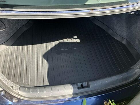 Cargo Liner - Trunk Mat for Honda Accord Sedan & Coupe 2013-2017 – Weather-Resistant Trunk Mats for Cars with Raised Lip – Non-Slip Car Trunk Mat Rubber – Laser Pre-Cut Design in Saudi Arabia