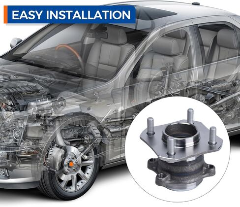 POROD 512384 محور العجلات الخلفية وتجميع الحامل مناسبة لعام 2007-2012 NISSAN SENTRA 2.0L L4 4-WHEEL ABS in Saudi Arabia