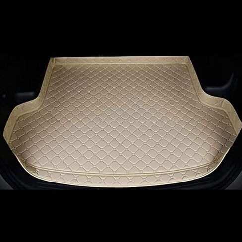 بطانات شحن حذاء السيارات لأودي Q6 Sportback E-Tron 2024 2025 (مع منافذ الهواء اليسرى واليسرى) ، وبطانات البضائع الخلفية الجلدية المضادة للتخزين الخلفي للتخزين الداخلي ، A/Black in Saudi Arabia