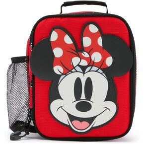 DISNEY STORE Official Stitch Insulated Lunch Box - Lilo & Stitch Lunch Bag for Kids with Double Zip Pull, Embroidered Details, Screen Art, Mesh Pocket, ID Label - Perfect for School in Kuwait