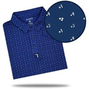 Bogey Bros Golf Polo Shirt for Men – 4 Way Stretch Short Sleeve, UPF 50, Moisture Wicking Athletic Fit in Kuwait