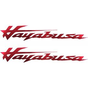 ملحقات الدراجات النارية Lorick دبابة الغاز Fender Cowl Fairing Laser Sticker ملصق عاكس متوافق مع Suzuki Hayabusa GSXR1300 Red ، TGJM1 in Kuwait