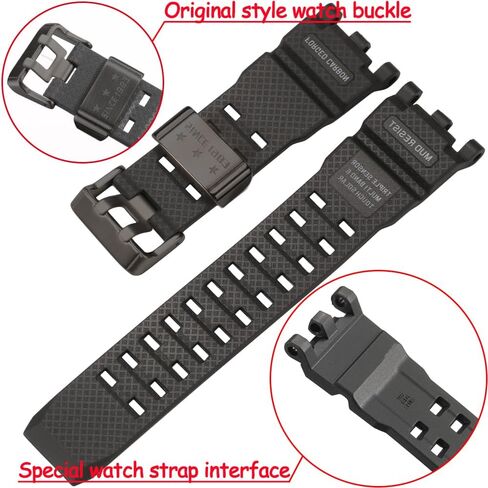 GWG-2000 Replacement Strap Compatible with Casio GWG-2000 MUDMASTER Men Resin Watch Band in Saudi Arabia