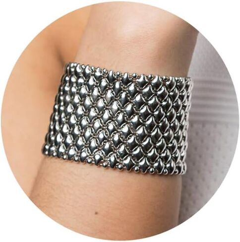 B8-N Chrome Finish Bracelet - Liquid Metal by Sergio Gutierrez in Kuwait