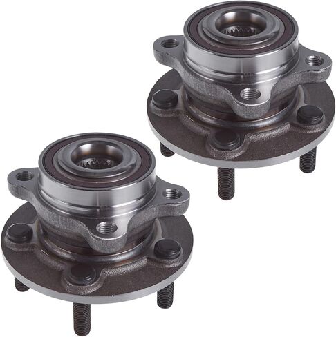 TUCAREST 512498 x2 Front Wheel Bearing and Hub Assembly Compatible With 2013-2014 Fo-rd Fusion, 2013-2016 Li-ncoln MKZ [5 Lug, DG9Z-1104-D DG9Z-1104-E HA590481] in Saudi Arabia