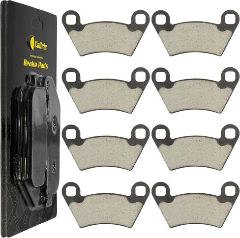Caltric Front & Rear Brake Pads Compatible with Polaris Ranger Xp 700 4X4 6X6 Efi 2005-2009 in Saudi Arabia