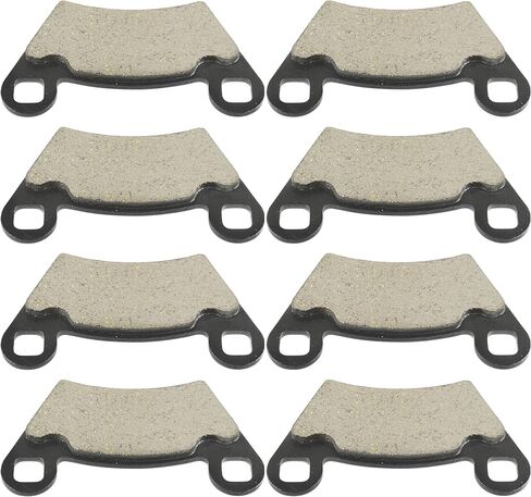 Caltric Front & Rear Brake Pads Compatible with Polaris Ranger Xp 700 4X4 6X6 Efi 2005-2009 in Saudi Arabia