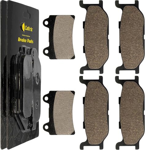 Caltric Front Rear Brake Pads Compatible with Yamaha Road Star 1600 Silverado Ltd Xv1600 Xv-1600 1999-2003 in Saudi Arabia